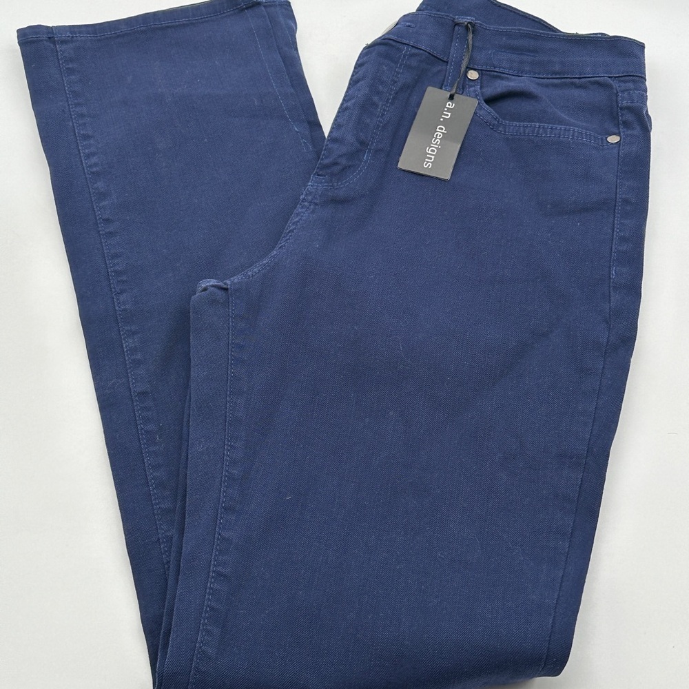 Women’s‎ Size 8 A.N. Designs Blue Stretchy Jeans